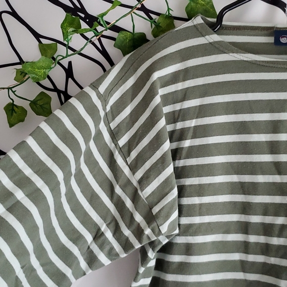 Saint-James Green striped long sleeves - Picture 2 of 6